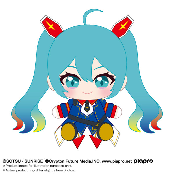 BNN93492: Hatsune Miku x Mobile Suit Gundam "Gundam x Hatsune Miku", Bandai Namco Nui Plush	4571617934928