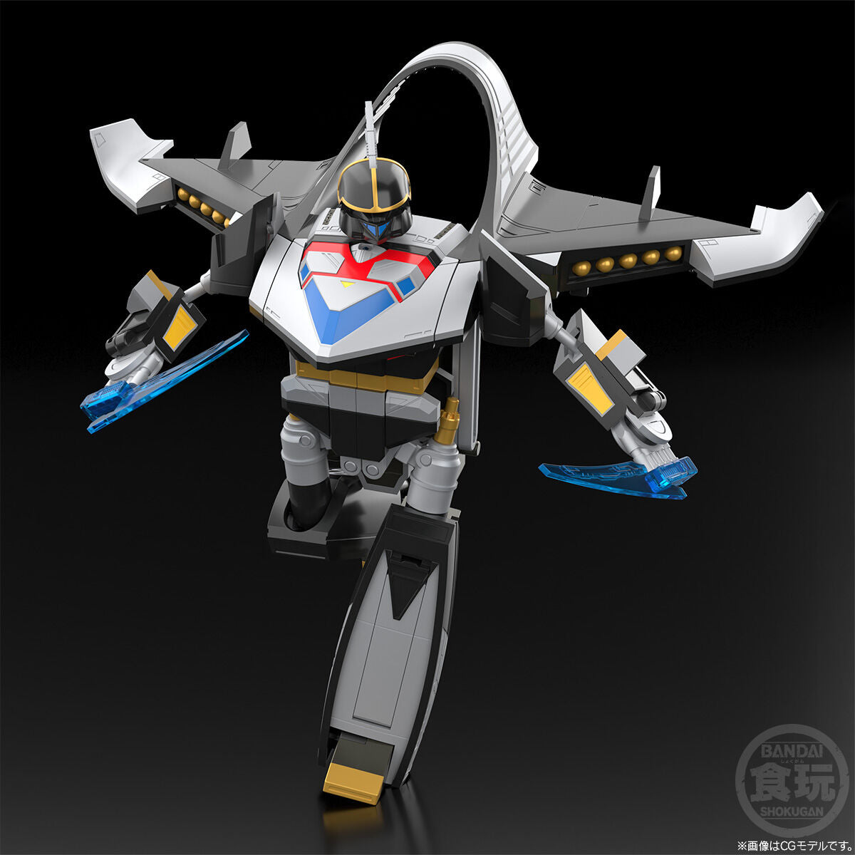 Bandai SMP [SHOKUGAN MODELING PROJECT] Mirai Sentai Timeranger Delta Formation Time Shadow Model Kit