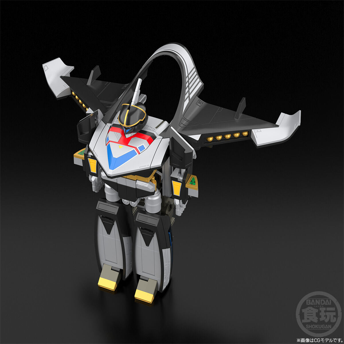 Bandai SMP [SHOKUGAN MODELING PROJECT] Mirai Sentai Timeranger Delta Formation Time Shadow Model Kit