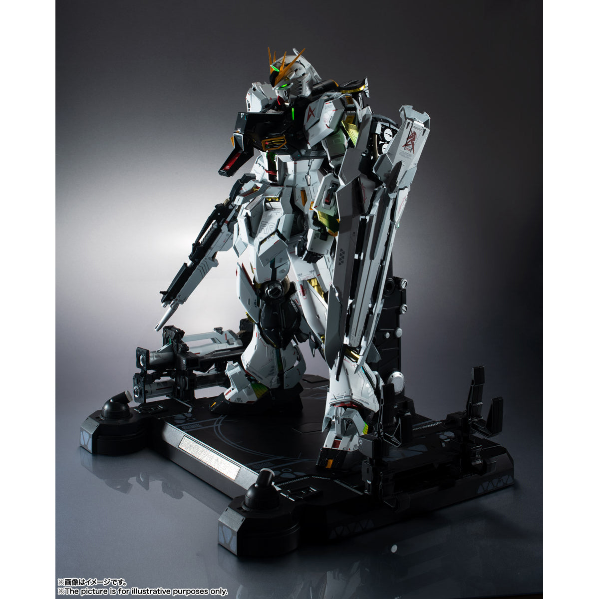 Bandai Tamashii Nations Metal Structure Kaitai-Shou-Ki RX-93 Nu Gundam Action Figure