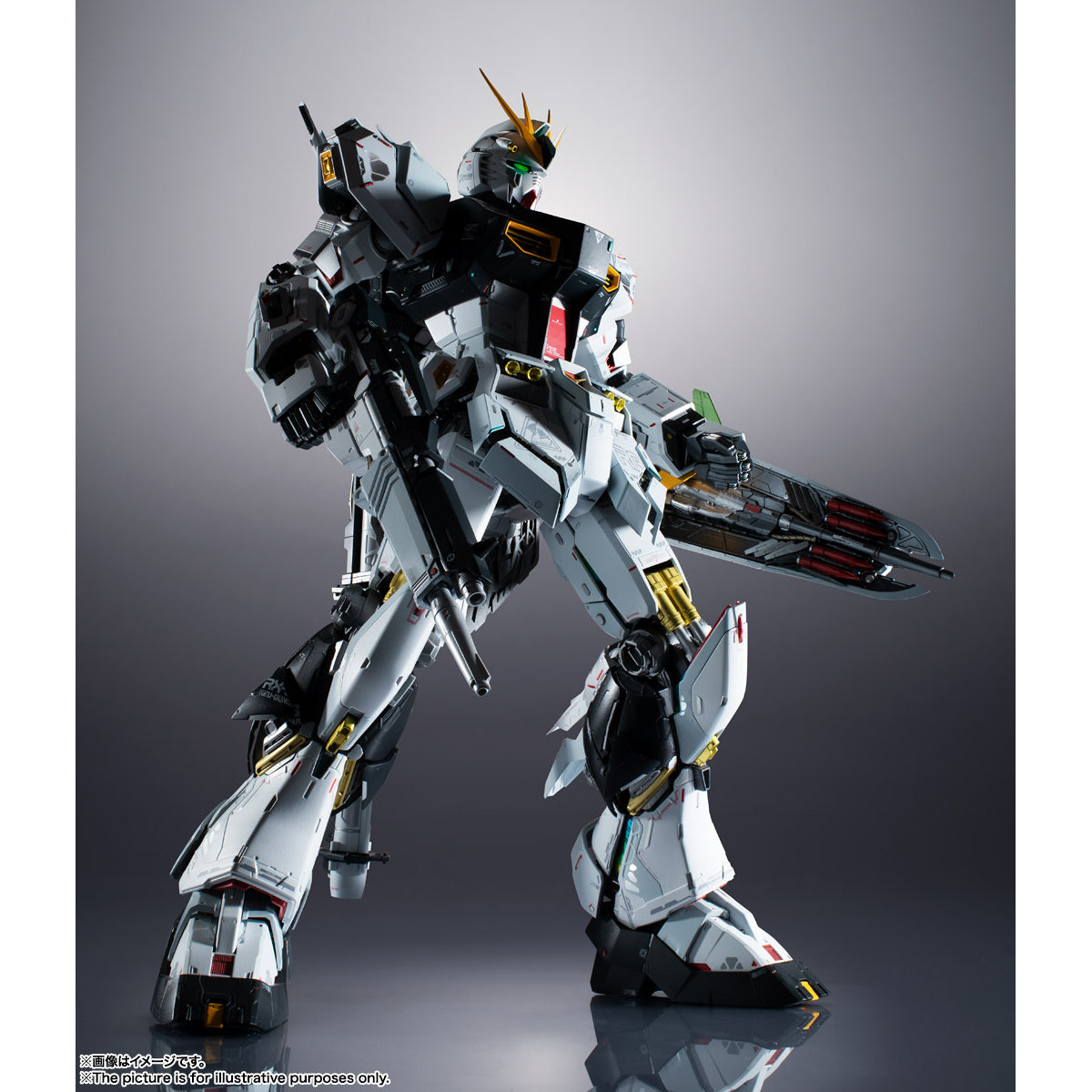 Bandai Tamashii Nations Metal Structure Kaitai-Shou-Ki RX-93 Nu Gundam Action Figure