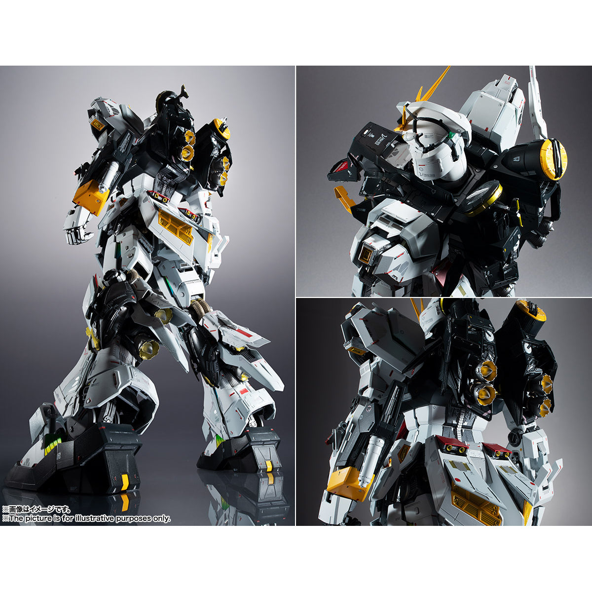 Bandai Tamashii Nations Metal Structure Kaitai-Shou-Ki RX-93 Nu Gundam Action Figure