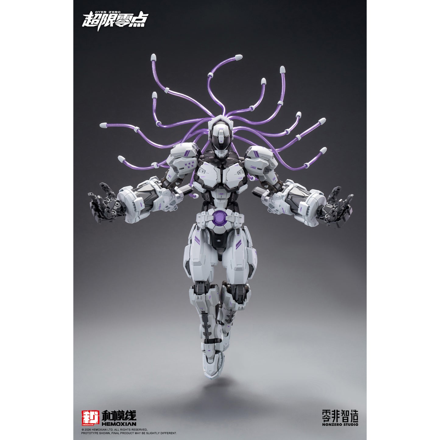 HMX2025006OD NonZero Studio OVERZERO Boxer Baki Overdrive Model Kit 6976038440399
