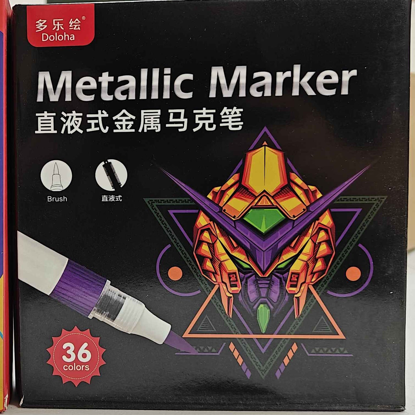Doloha Acrylic Metallic Marker 36 Color Set
