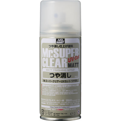 GNZ-B523 GSI Creos B523 Mr. Super Clear UV Cut Flat (Spray) 4973028335439