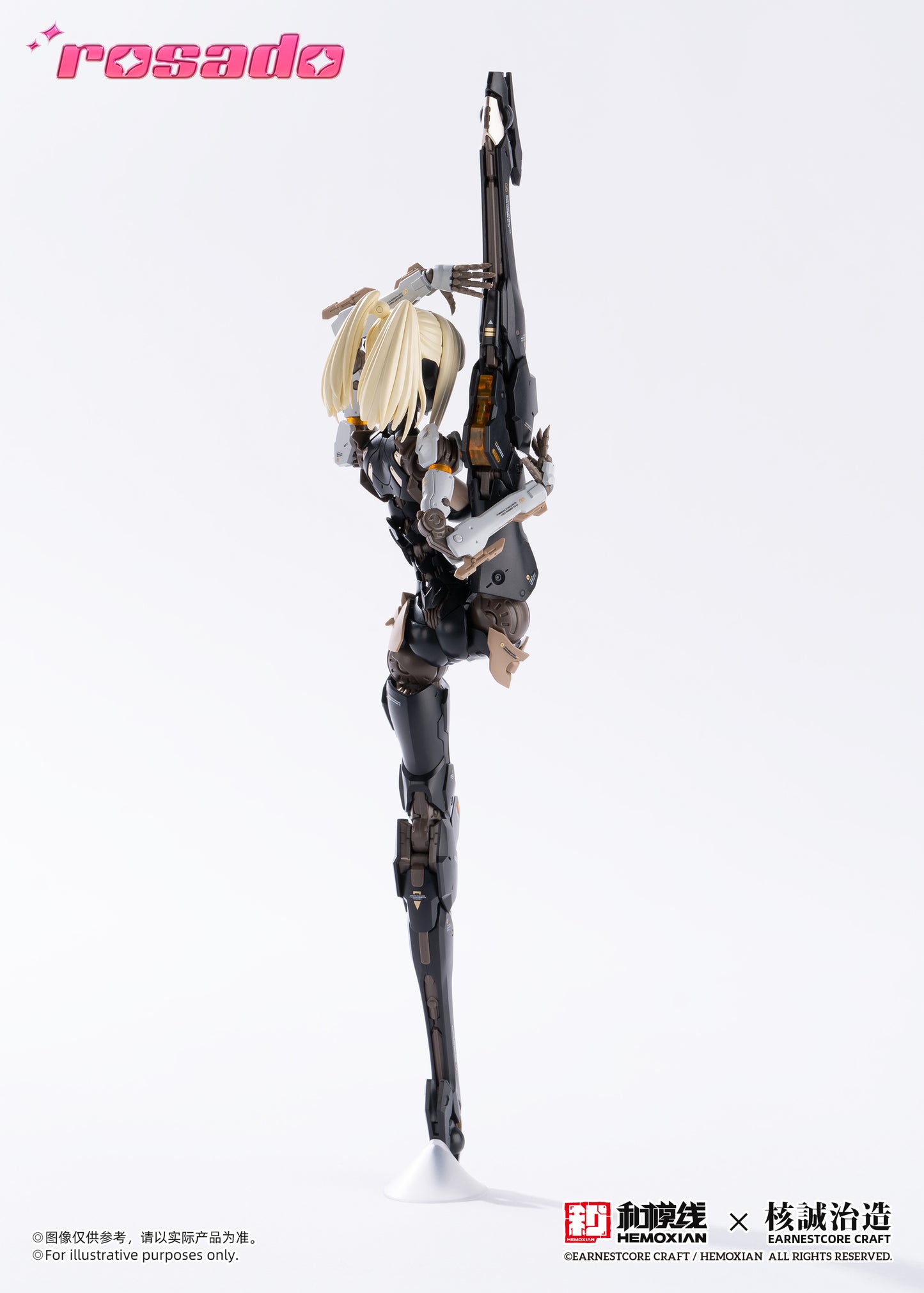 HMX-2025001 Hemoxian X Earnestcore Craft Rosado Project 1/10 Starflower Lilly MK3 1/10 Model Kit 6975406890293