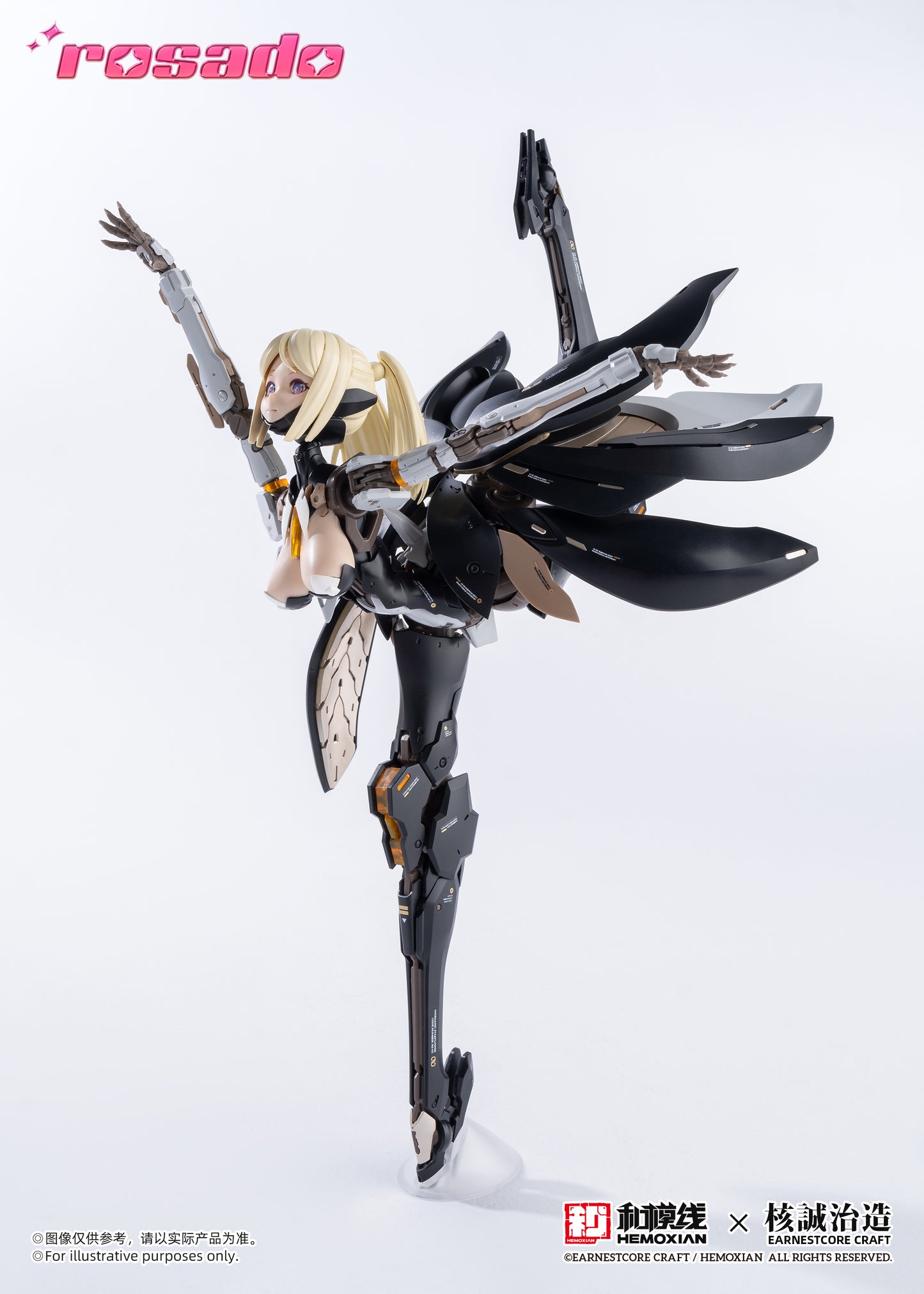 HMX-2025001 Hemoxian X Earnestcore Craft Rosado Project 1/10 Starflower Lilly MK3 1/10 Model Kit 6975406890293