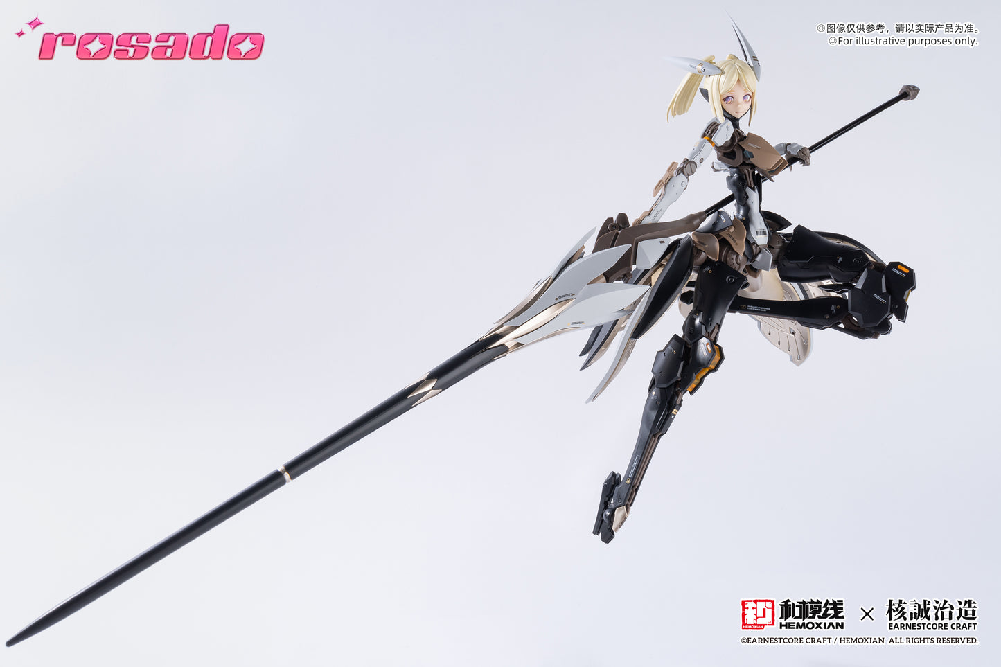 HMX-2025001 Hemoxian X Earnestcore Craft Rosado Project 1/10 Starflower Lilly MK3 1/10 Model Kit 6975406890293