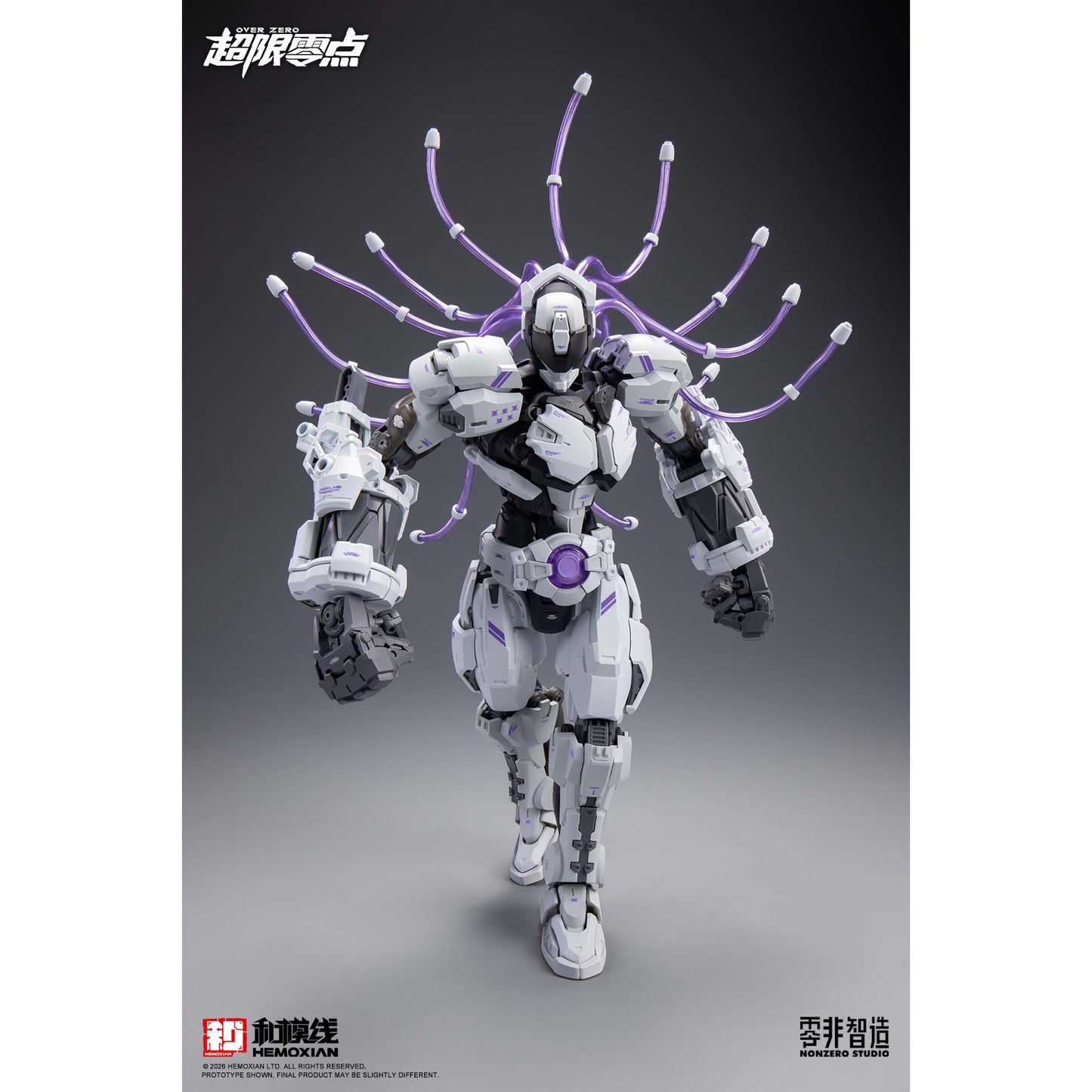 HMX2025006OD NonZero Studio OVERZERO Boxer Baki Overdrive Model Kit 6976038440399