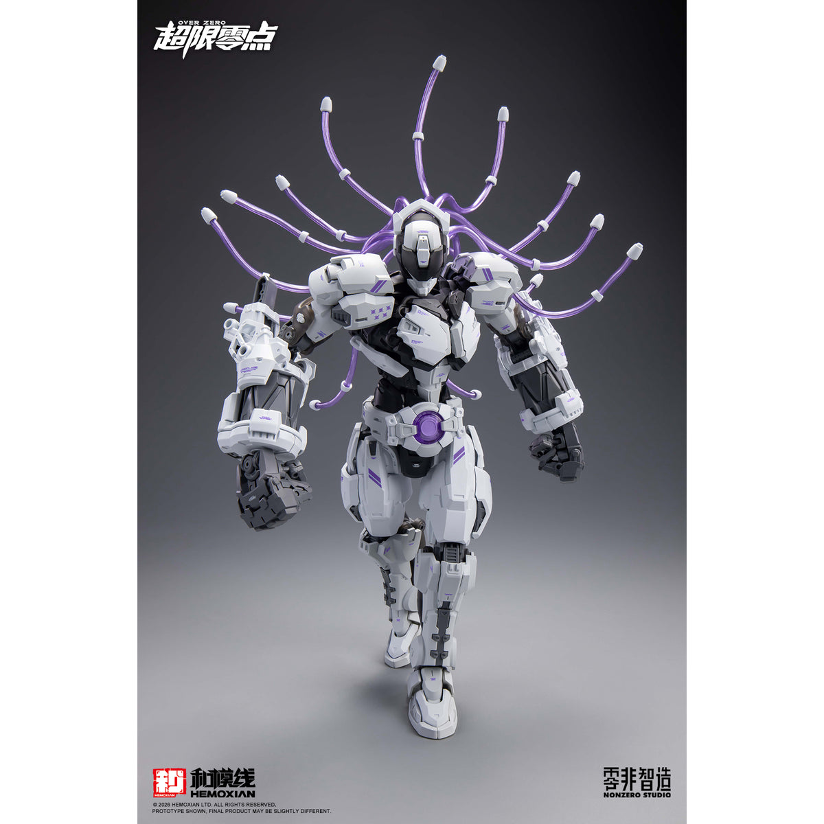 HMX2025006OD NonZero Studio OVERZERO Boxer Baki Overdrive Model Kit 6976038440399