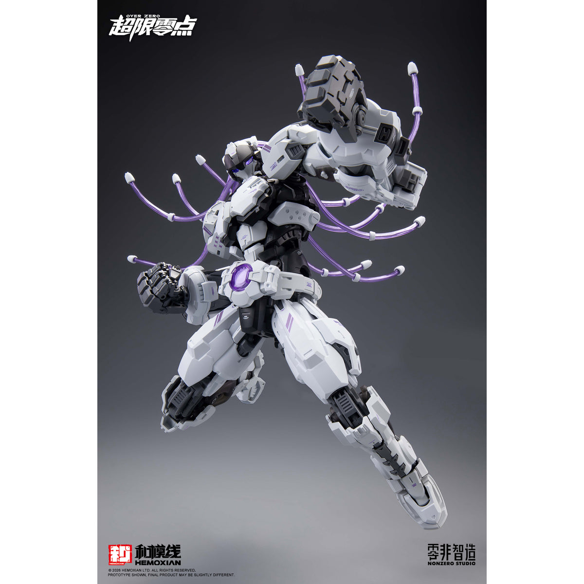 HMX2025006OD NonZero Studio OVERZERO Boxer Baki Overdrive Model Kit 6976038440399