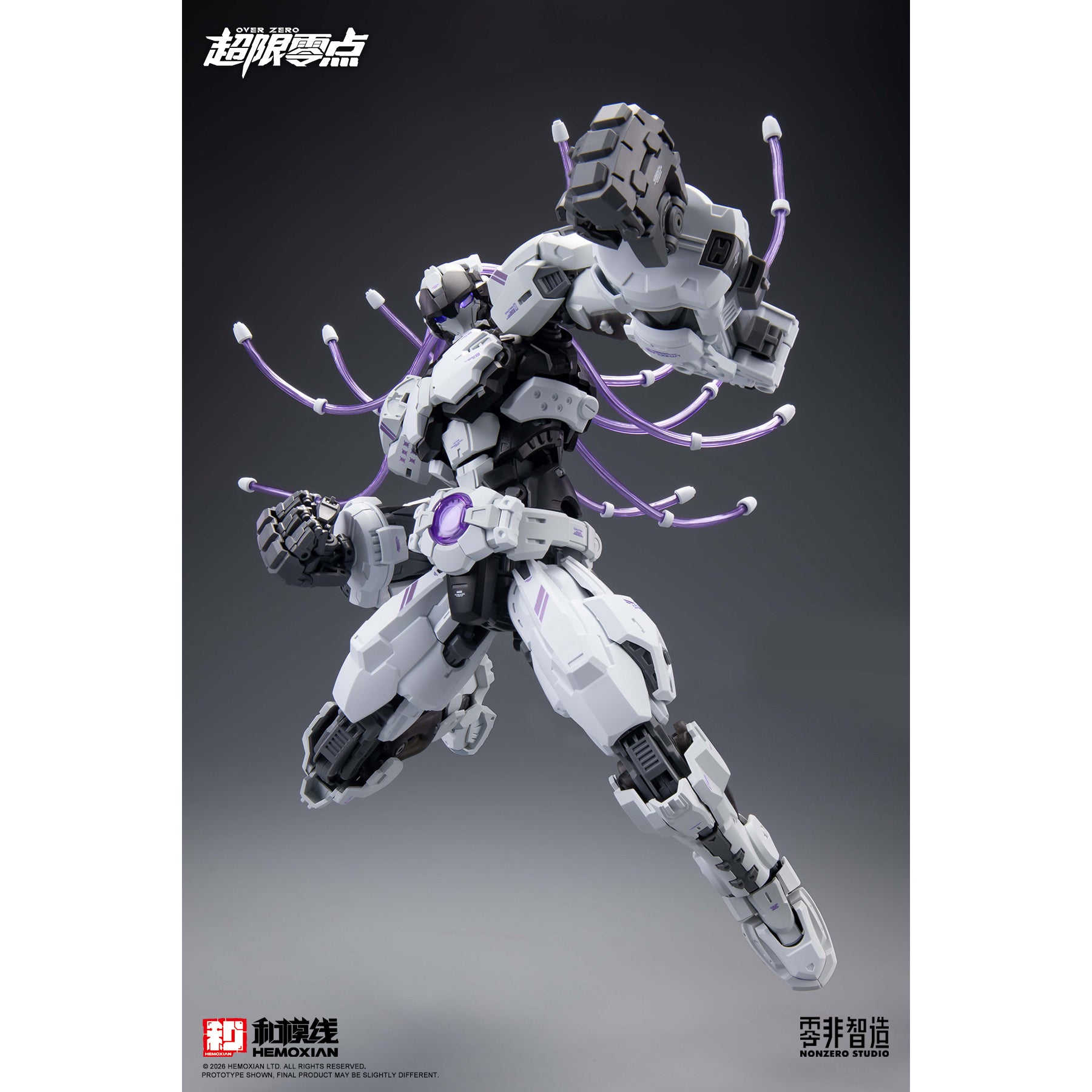 HMX2025006OD NonZero Studio OVERZERO Boxer Baki Overdrive Model Kit 6976038440399