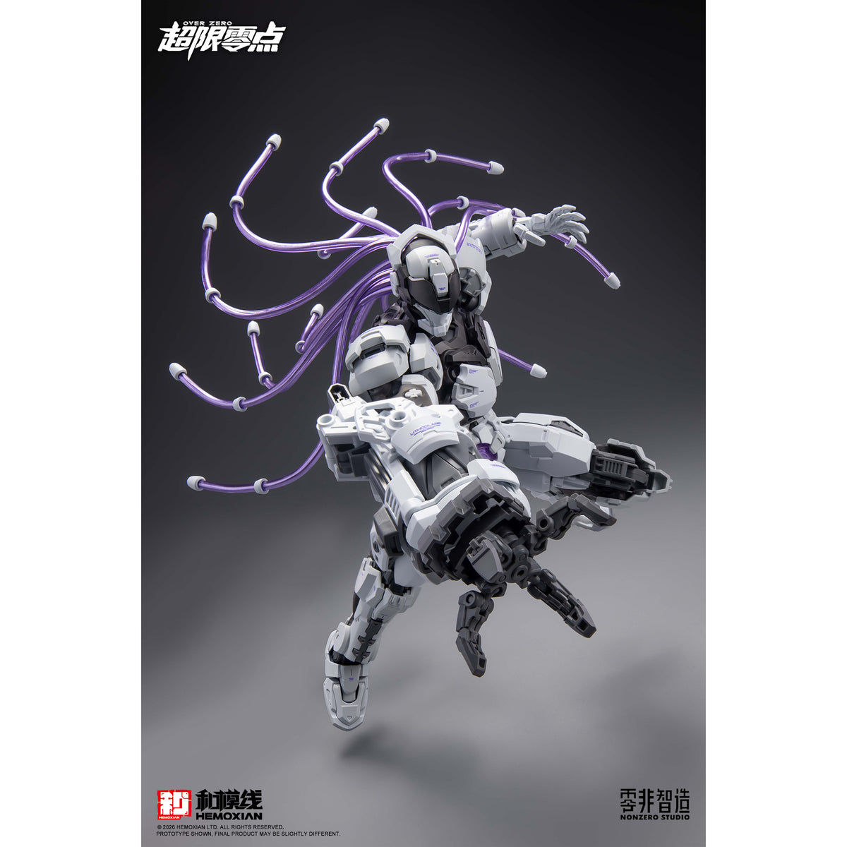 HMX2025006OD NonZero Studio OVERZERO Boxer Baki Overdrive Model Kit 6976038440399