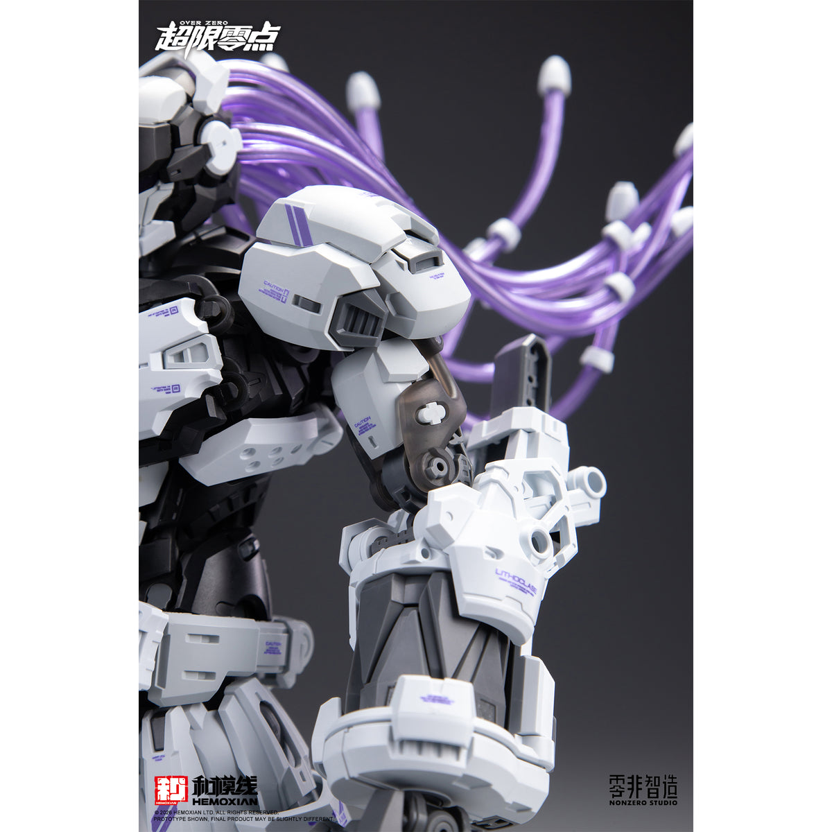 HMX2025006OD NonZero Studio OVERZERO Boxer Baki Overdrive Model Kit 6976038440399