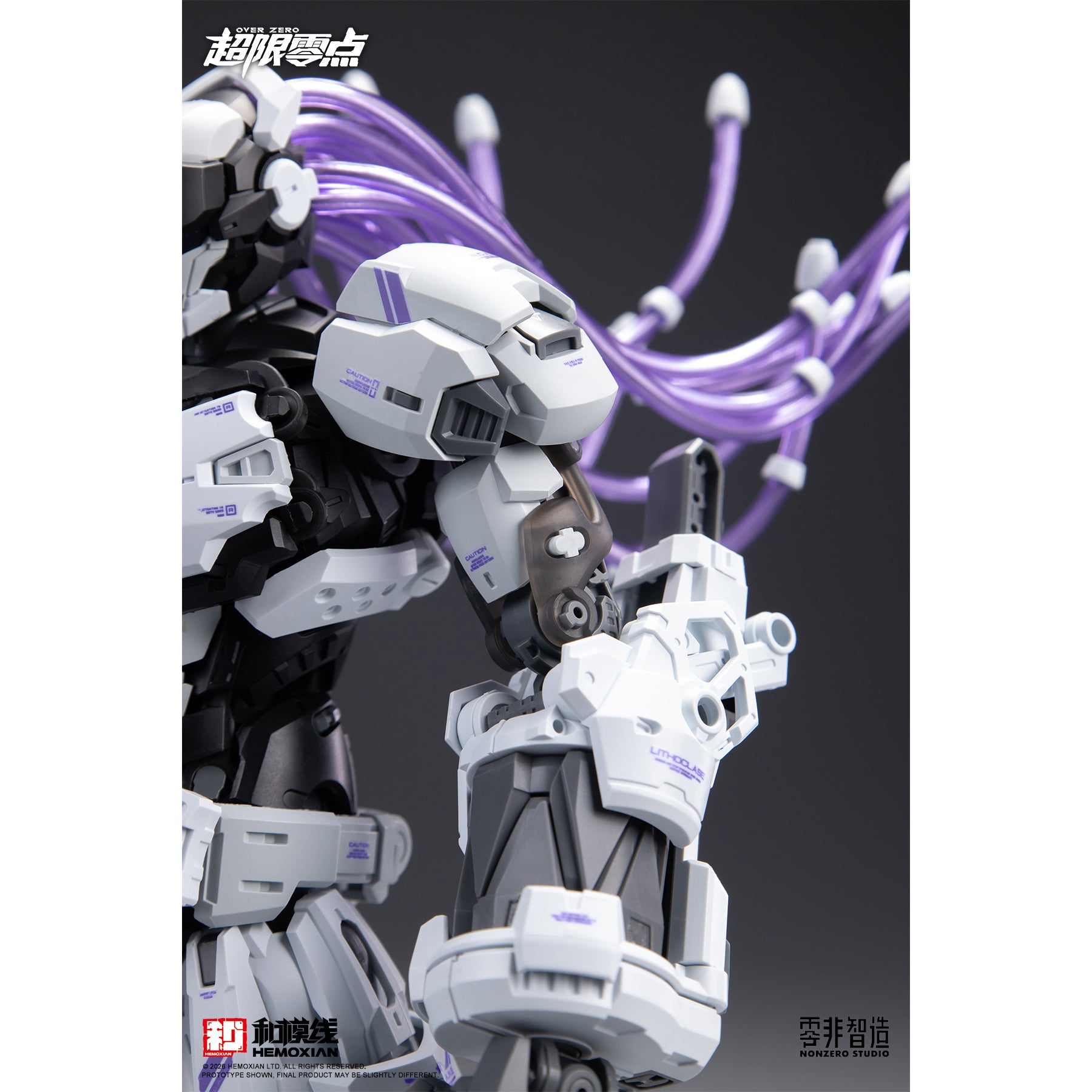 HMX2025006OD NonZero Studio OVERZERO Boxer Baki Overdrive Model Kit 6976038440399