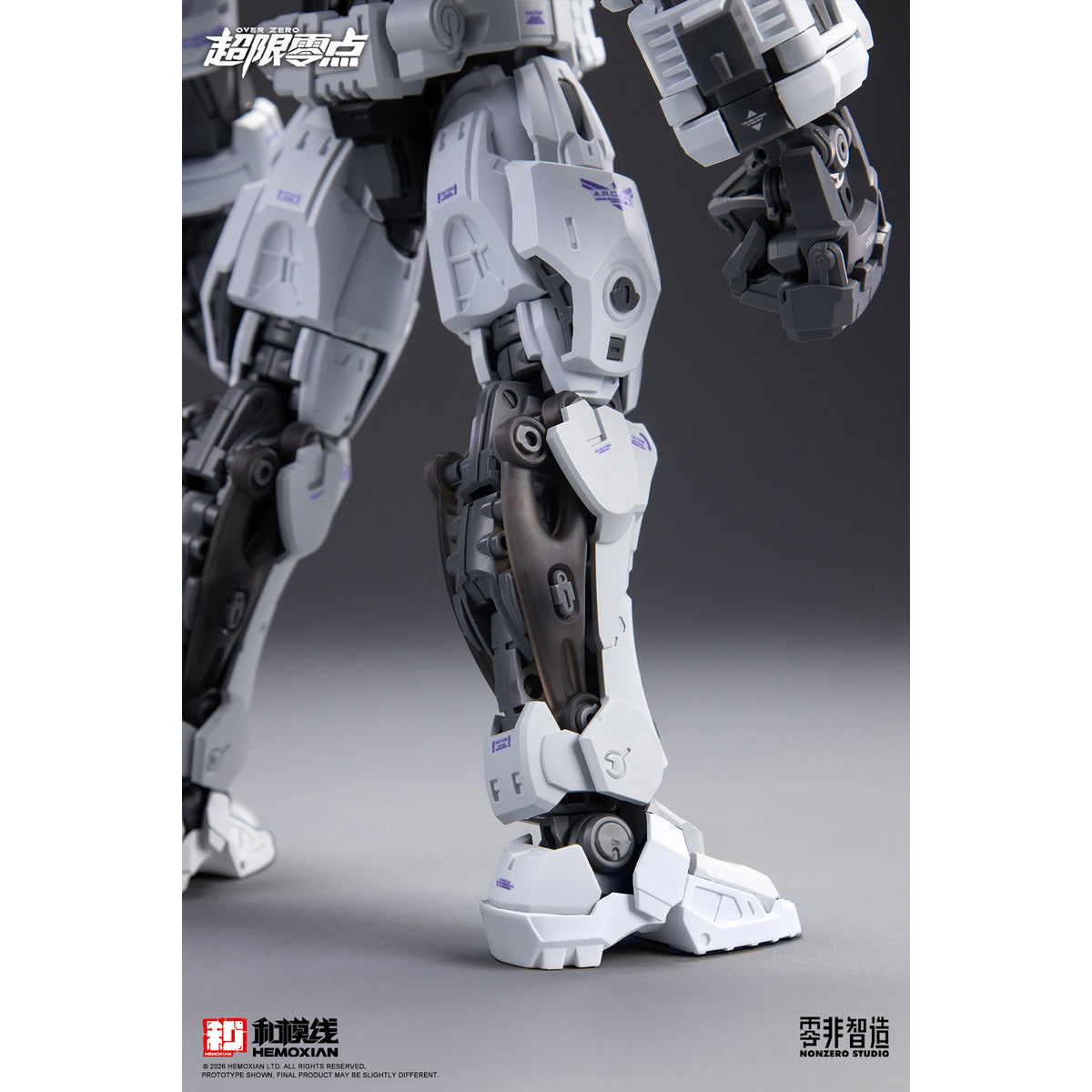 HMX2025006OD NonZero Studio OVERZERO Boxer Baki Overdrive Model Kit 6976038440399