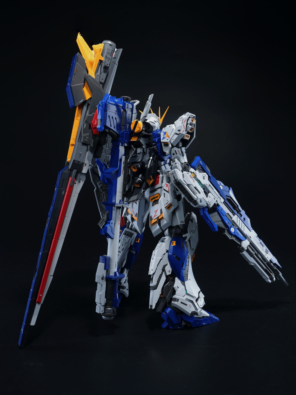 Long Hu Model Fukuoka Nu Gundam Model Kit