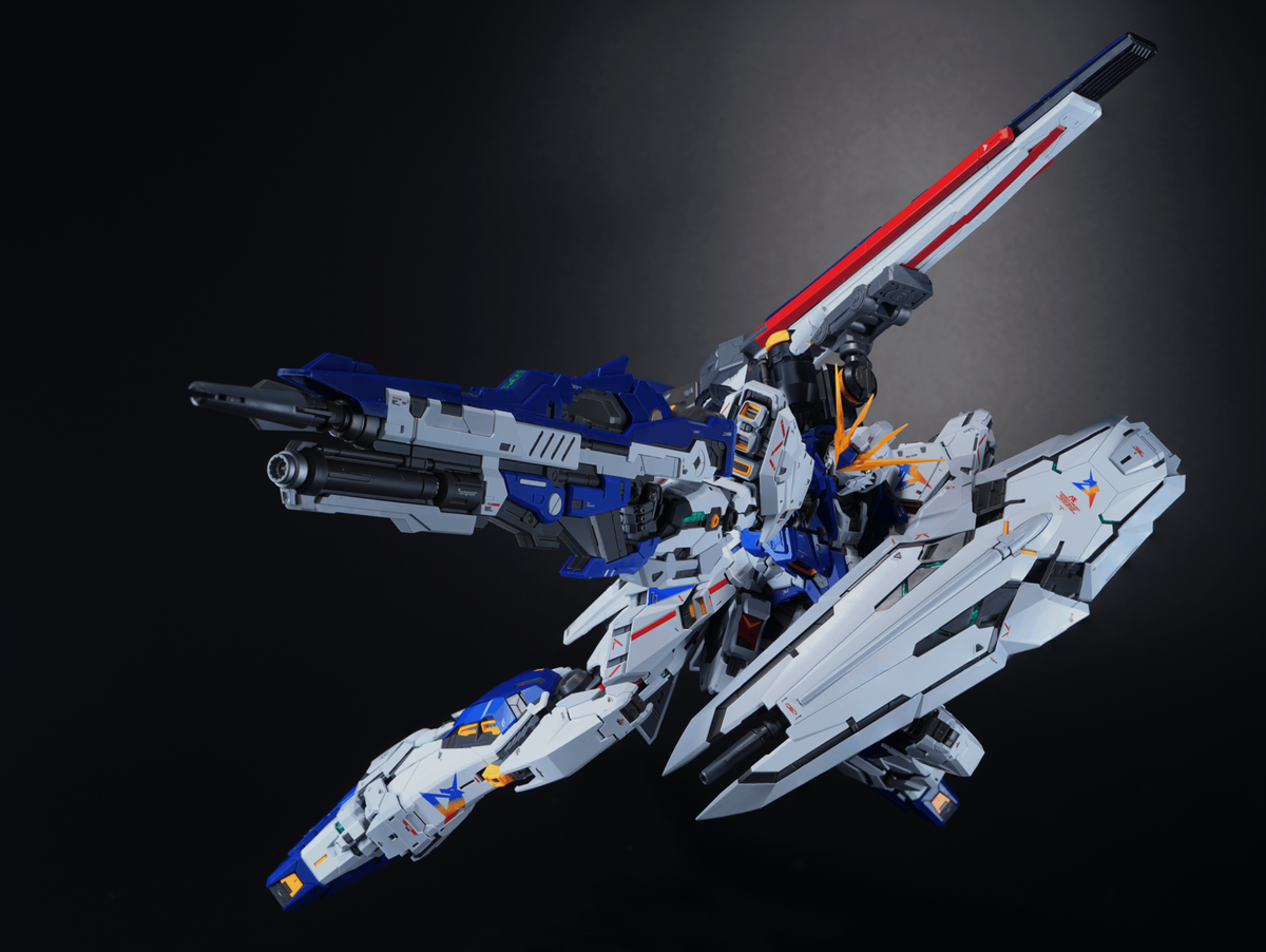 Long Hu Model Fukuoka Nu Gundam Model Kit
