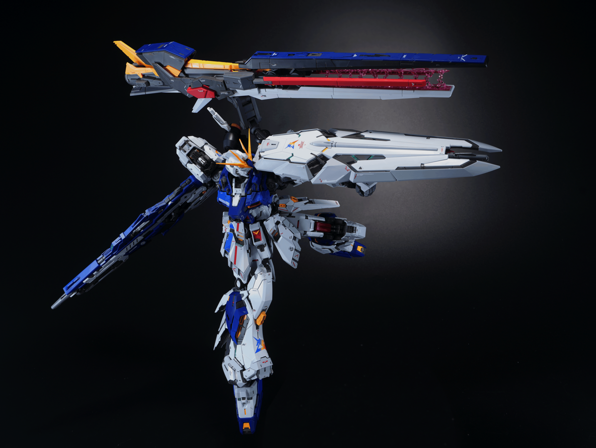 Long Hu Model Fukuoka Nu Gundam Model Kit