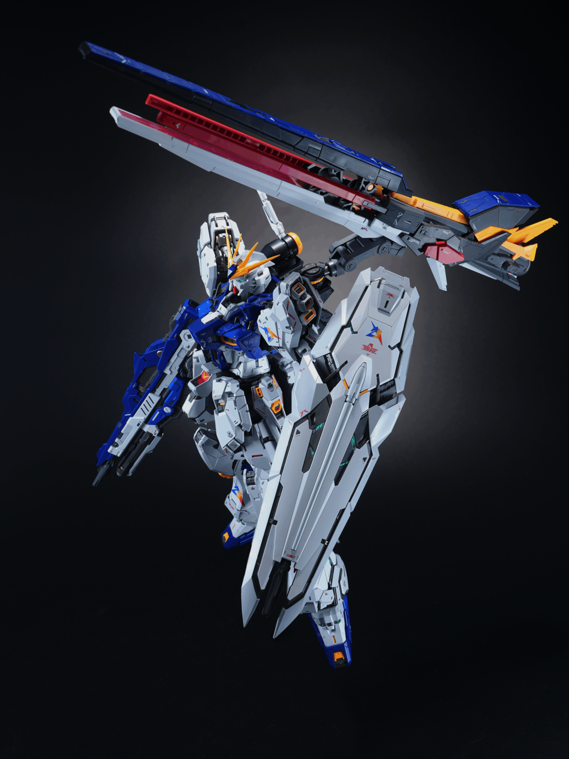 Long Hu Model Fukuoka Nu Gundam Model Kit