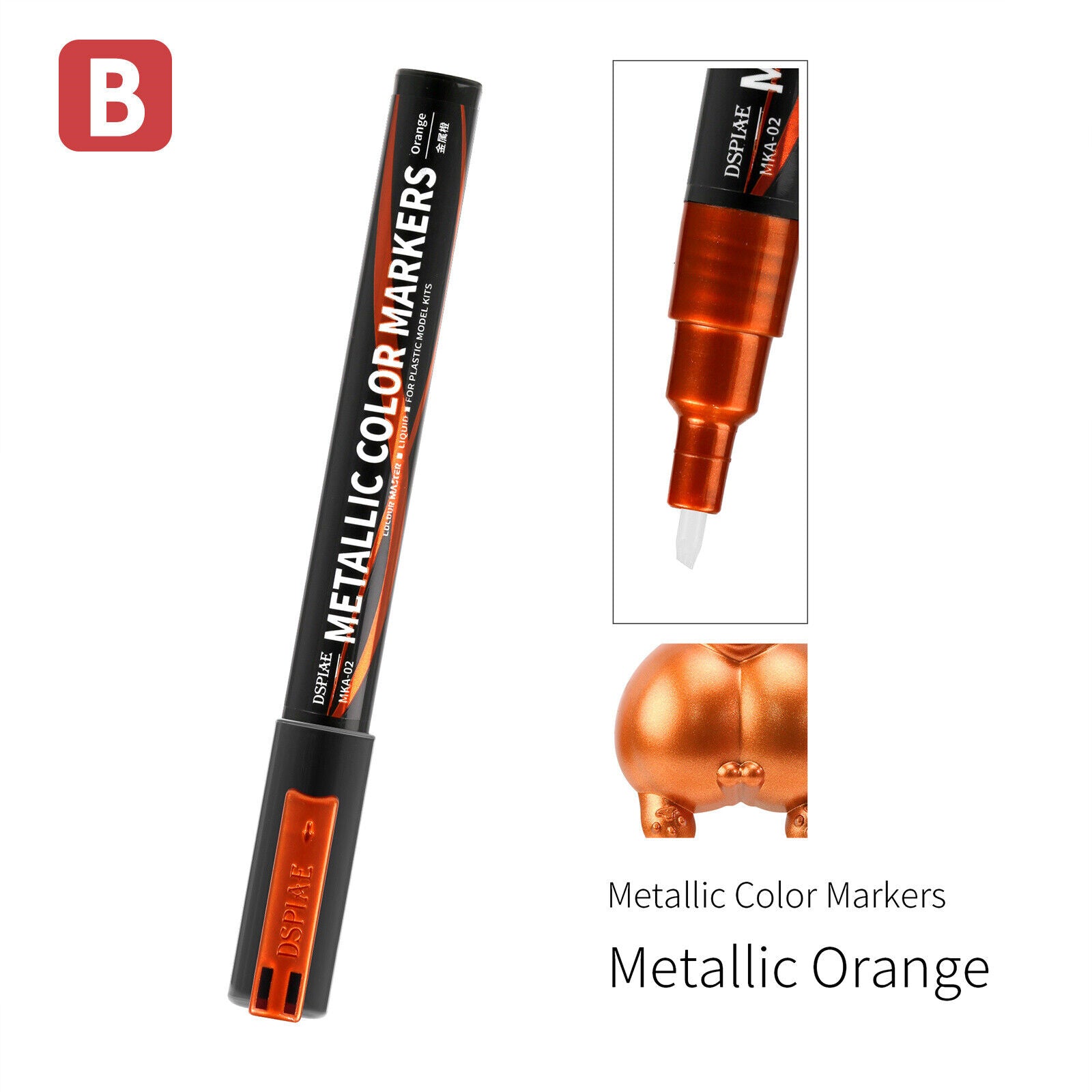 DSPIAE Metallic Color Markers – Gunpla Style