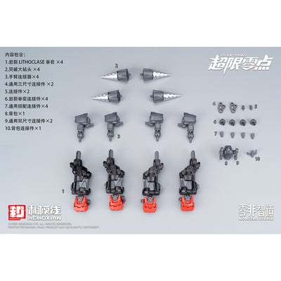 HMX2025009 NonZero Studio OVERZERO Boxer Baki  Expansion Pack Model Kit 6976038440320