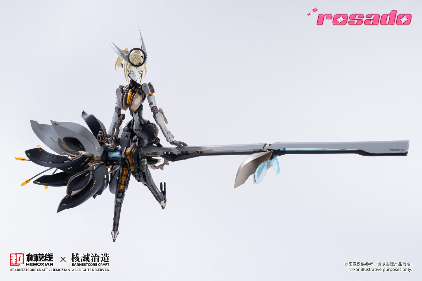 Hemoxian X Earnestcore Craft Rosado Project 1/10 Starflower Lilly MK3 1/10 Model Kit