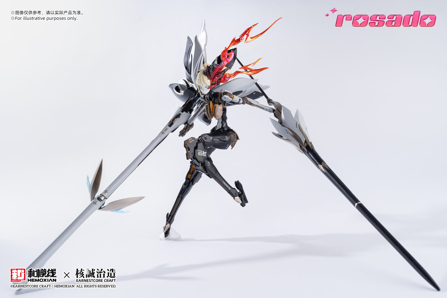 Hemoxian X Earnestcore Craft Rosado Project 1/10 Starflower Lilly MK3 1/10 Model Kit