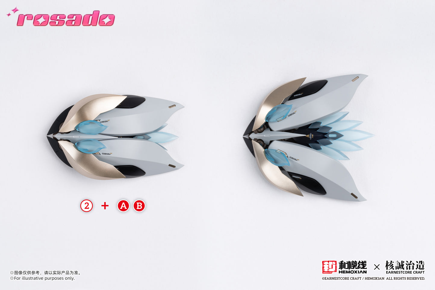 Hemoxian X Earnestcore Craft Rosado Project 1/10 Starflower Lilly MK3 1/10 Model Kit