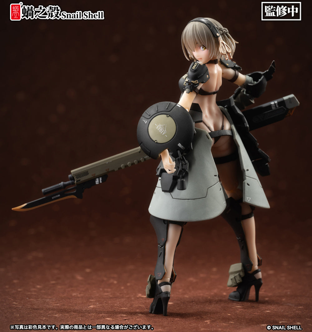 Snail Shell 1/12 Front Armor Girl Victoria Action Figure – Gunpla Style
