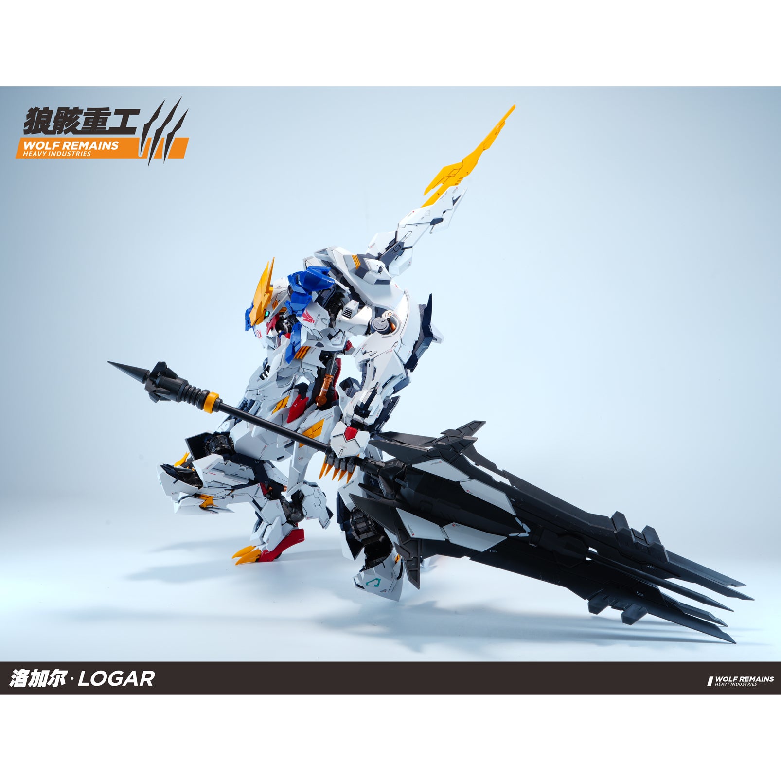 Wolf Remains Heavy Industries 1/60 Logar Model Kit – Gunpla Style