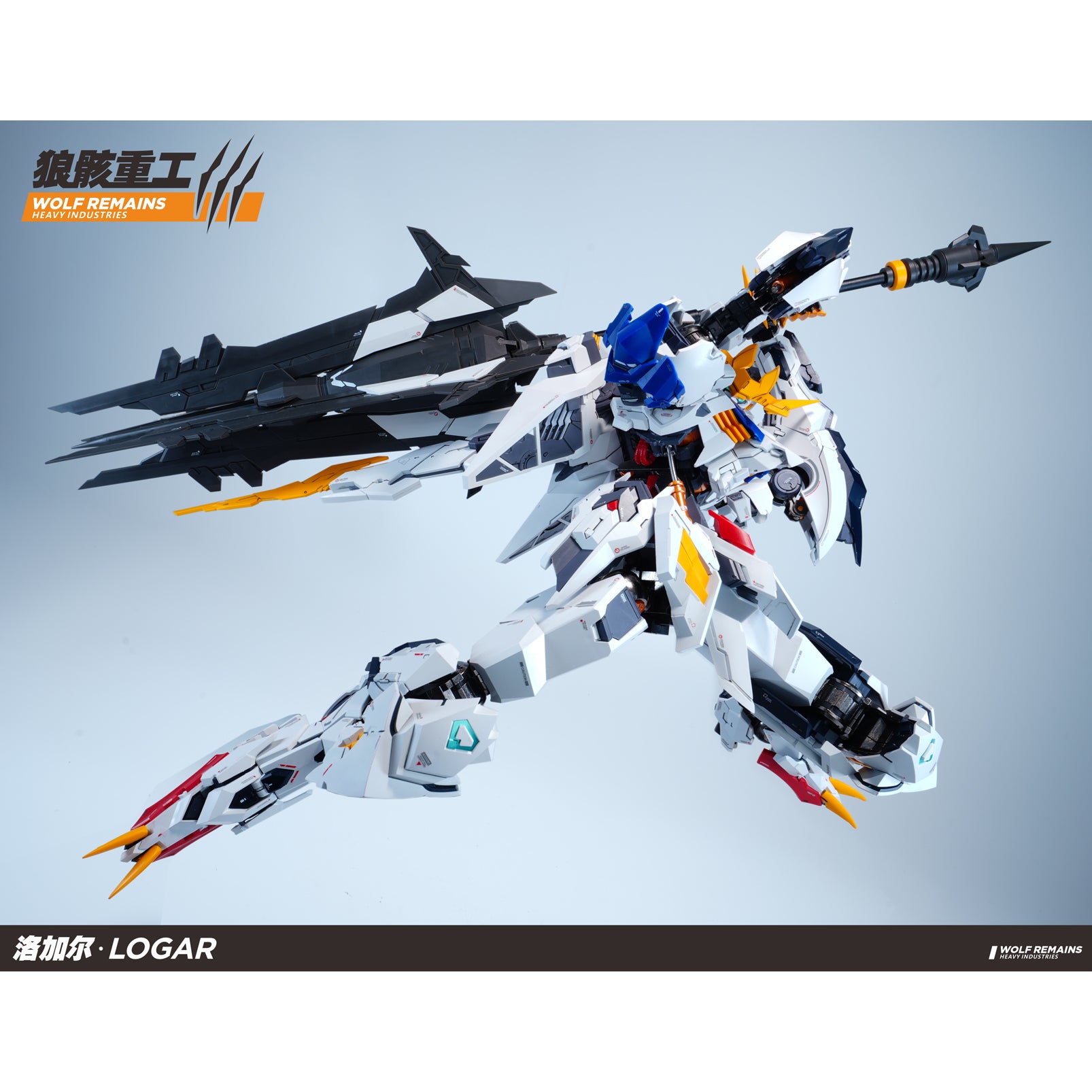 Wolf Remains Heavy Industries 1/60 Logar Model Kit – Gunpla Style