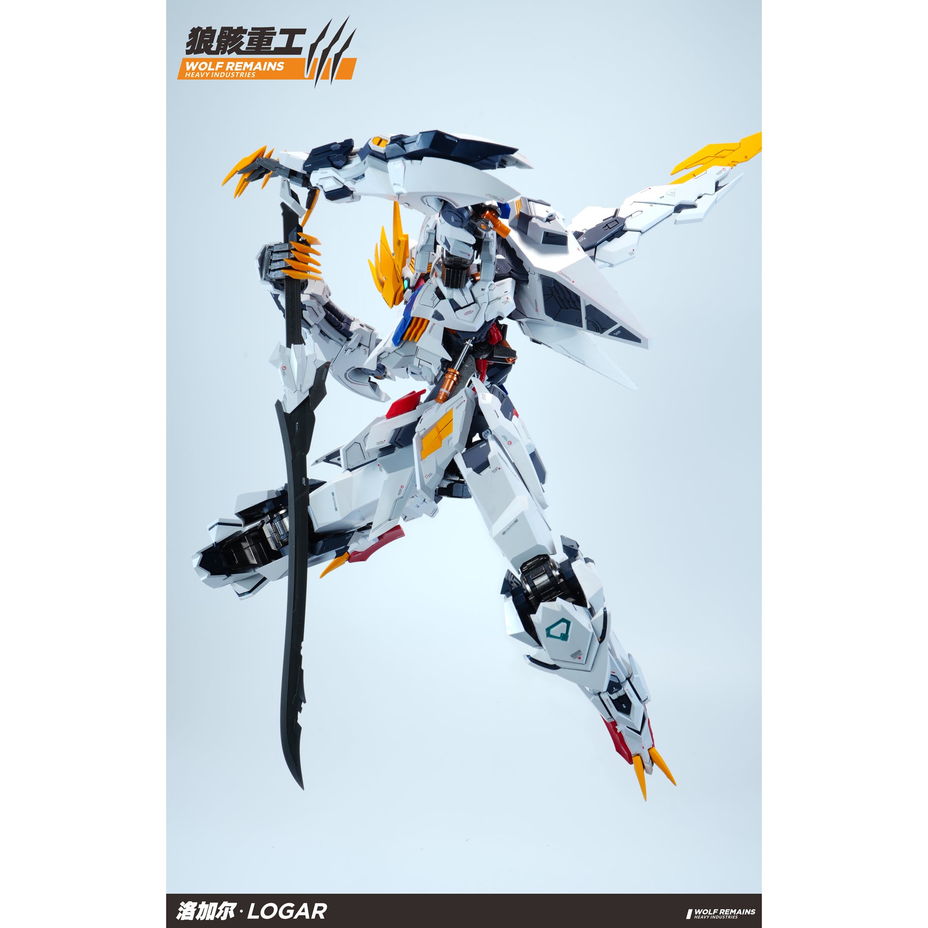 Wolf Remains Heavy Industries 1/60 Logar Model Kit – Gunpla Style