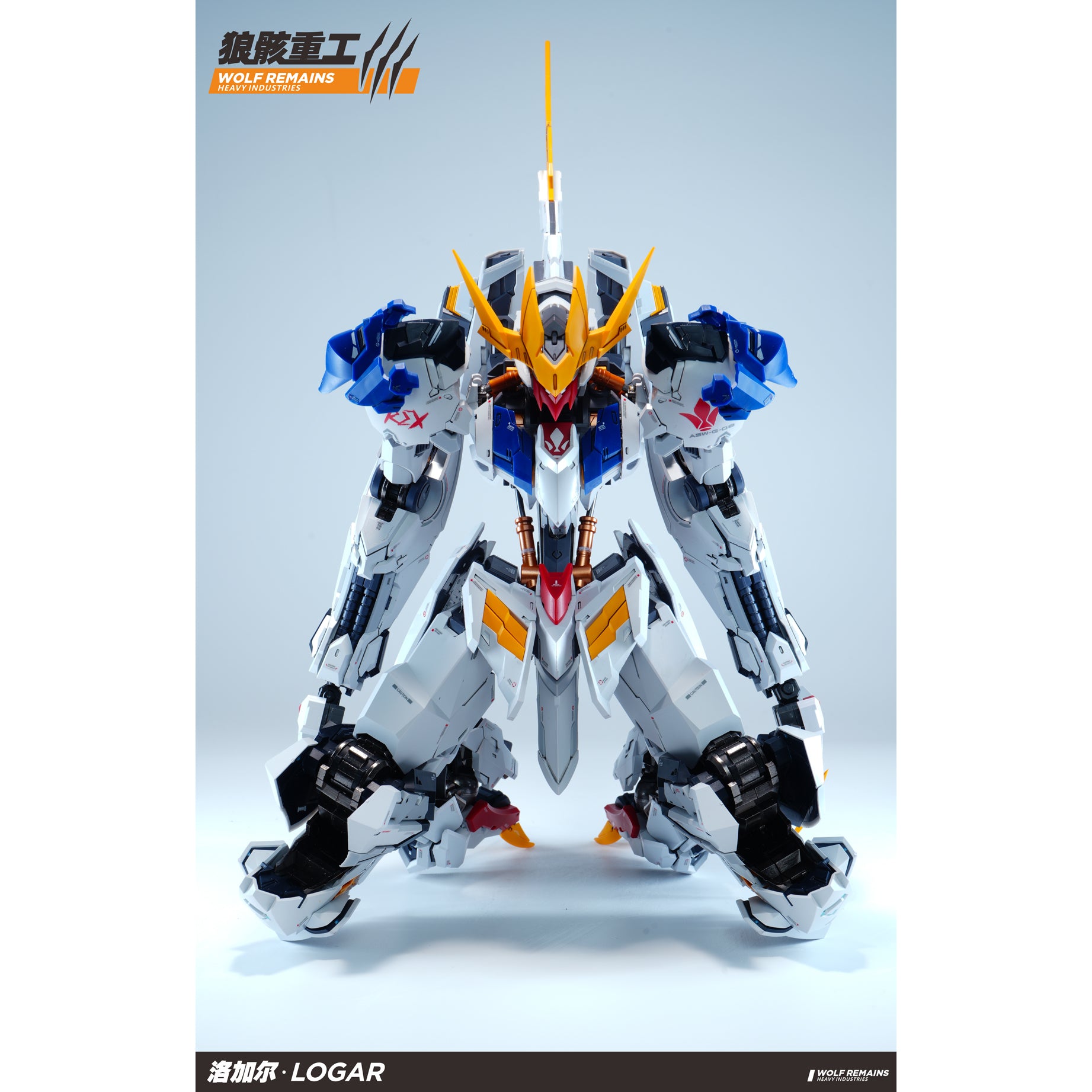 Wolf Remains Heavy Industries 1/60 Logar Model Kit – Gunpla Style