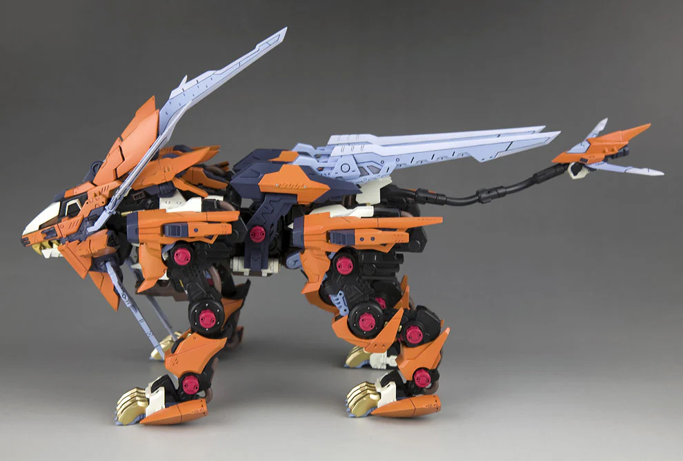 ZD123R Kotobukiya HMM ZOIDS 1/72 RZ-041 Liger Zero Schneider Marking Plus Ver. Model Kit 4934054073733