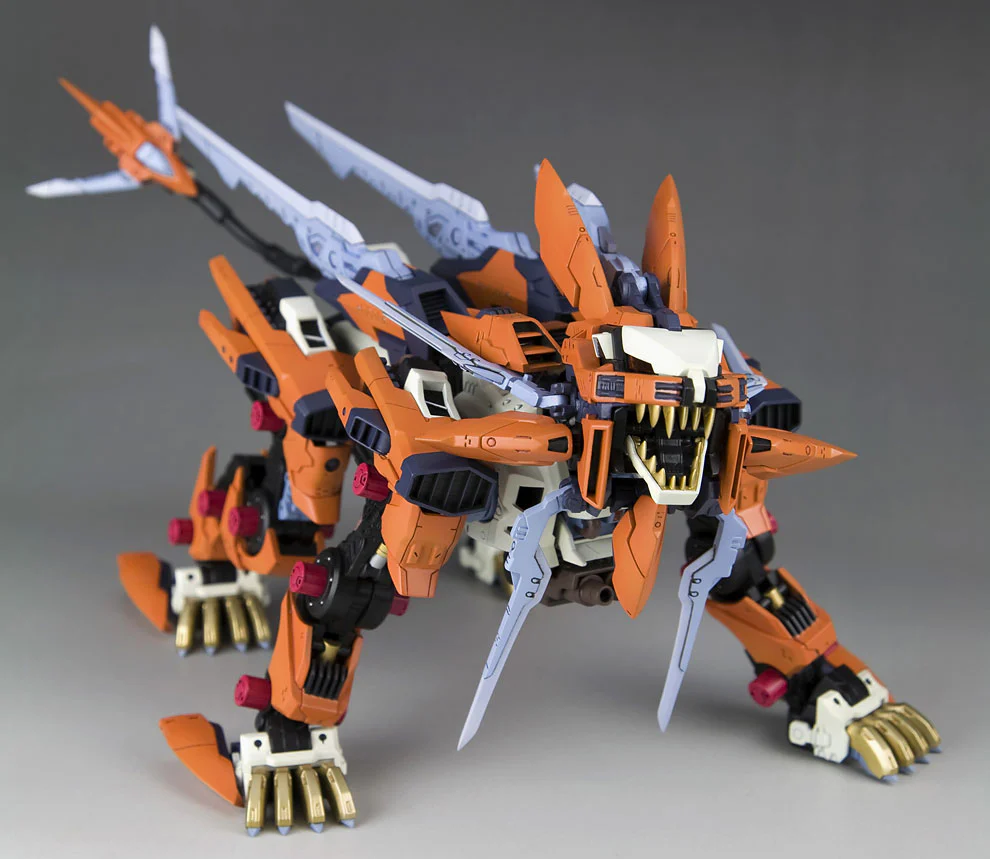 ZD123R Kotobukiya HMM ZOIDS 1/72 RZ-041 Liger Zero Schneider Marking Plus Ver. Model Kit 4934054073733