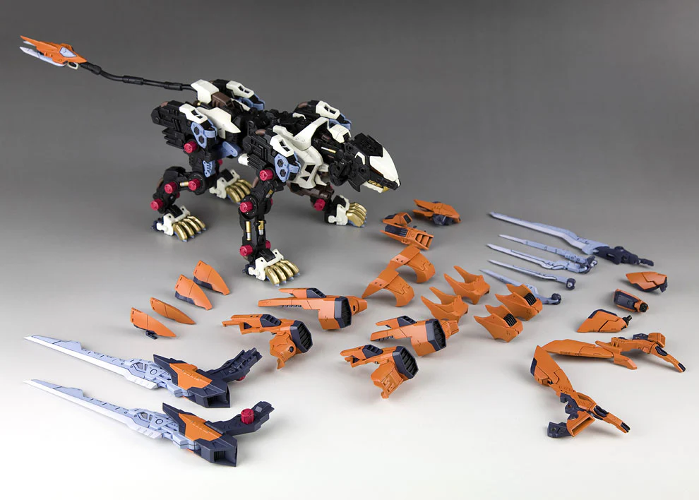 Kotobukiya HMM ZOIDS 1/72 RZ-041 Liger Zero Schneider Marking Plus Ver. Model Kit