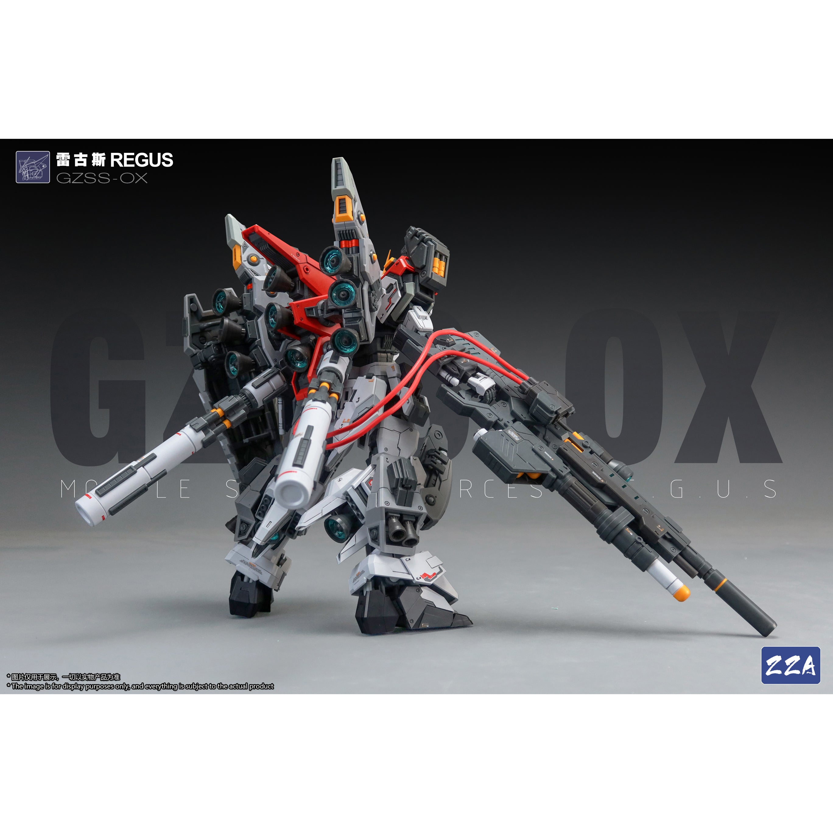 ZZA GZSS-OX ReGus Model Kit – Gunpla Style