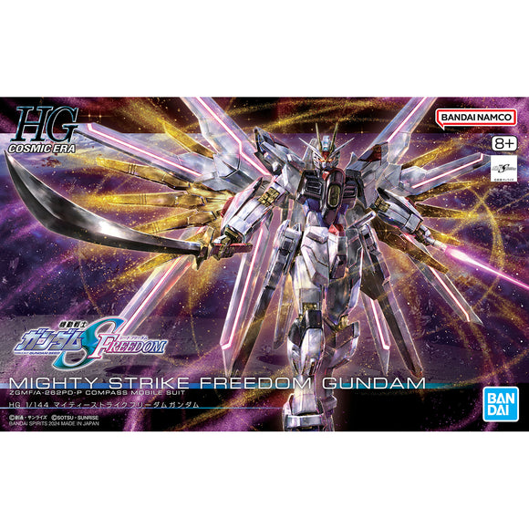 Bandai HG 1/144 ZGMF/A-262PD-P Mighty Strike Freedom Gundam Model Kit