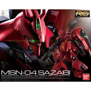 Bandai RG 1/144 MSN-04 Sazabi Model Kit – Gunpla Style