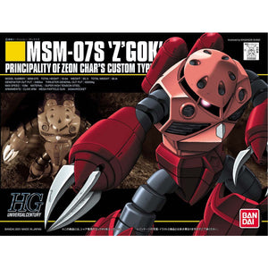 BAS1100568 Bandai HGUC 1/144 MSM-07S Char's Z'Gok Model Kit
