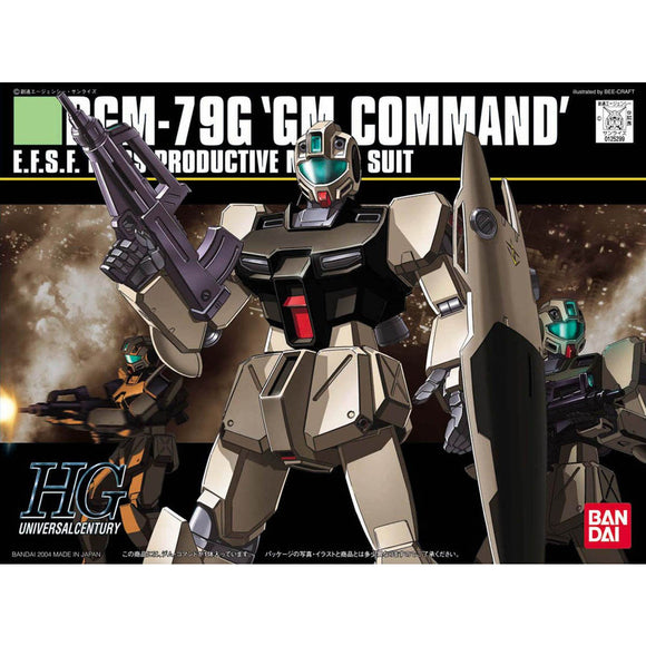 Bandai HGUC 1/144 RGM-79G GM Command Model Kit
