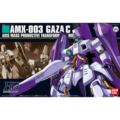 1141907 5057740 Bandai HGUC #062 1/144 AMX-003 Gaza-C (Haman Karn Custom) Model Kit 4573102577405