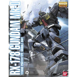 BAS1141924 Bandai MG 1/100 RX-178 Gundam Mk-II Ver.2.0 (Titans) Model Kit
