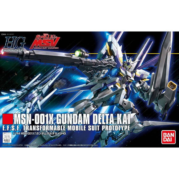 BAS2140532 Bandai HGUC 1/144 Gundam Delta Kai Model Kit