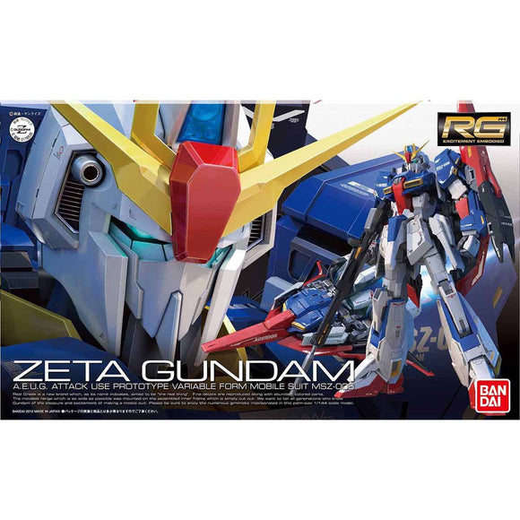 BAS2182847 Bandai RG 1/144 Zeta Gundam Model Kit