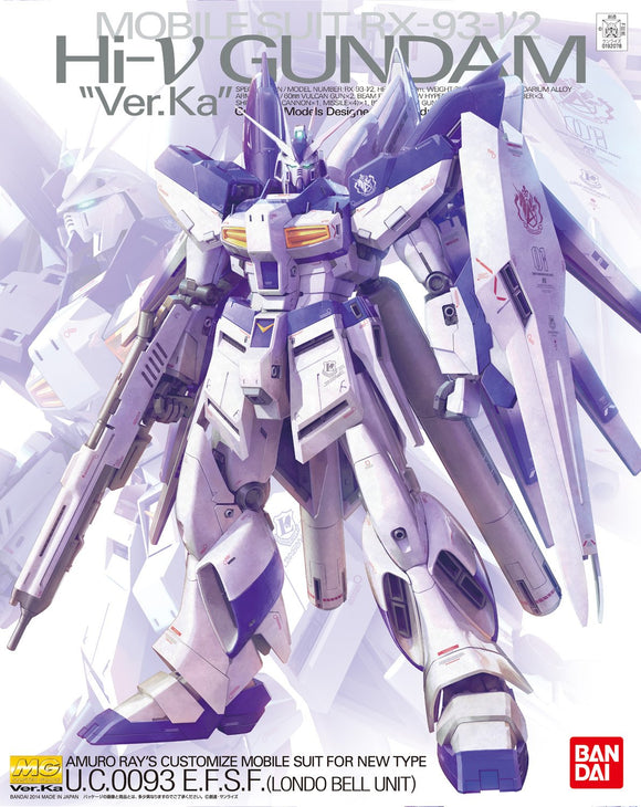Bandai MG 1/100 RX-93-ν2 Hi-Nu Gundam Ver. Ka Model Kit