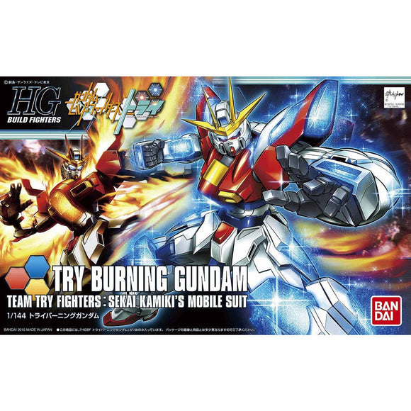 BAS2297710 Bandai HGBF 1/144 Try Burning Gundam Model Kit
