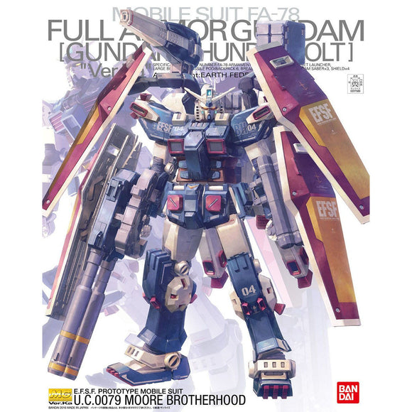 BAS2339749 Bandai MG 1/100 Full Armor Gundam (Gundam Thunderbolt Ver.) (Ver. Ka) Model Kit