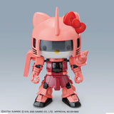 BAS2554762 Bandai Hello Kitty x SD Gundam Cross Silhouette MS-06S Char's Zaku II Model Kit